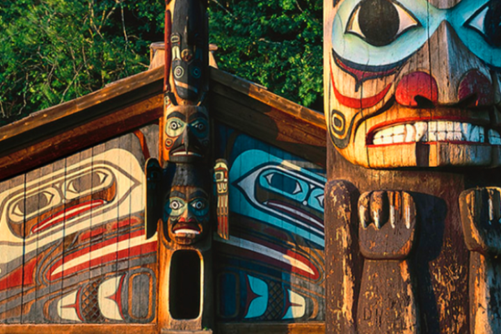 Totems in Ketchikan