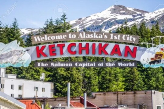 Ketchikan Welcome Sign